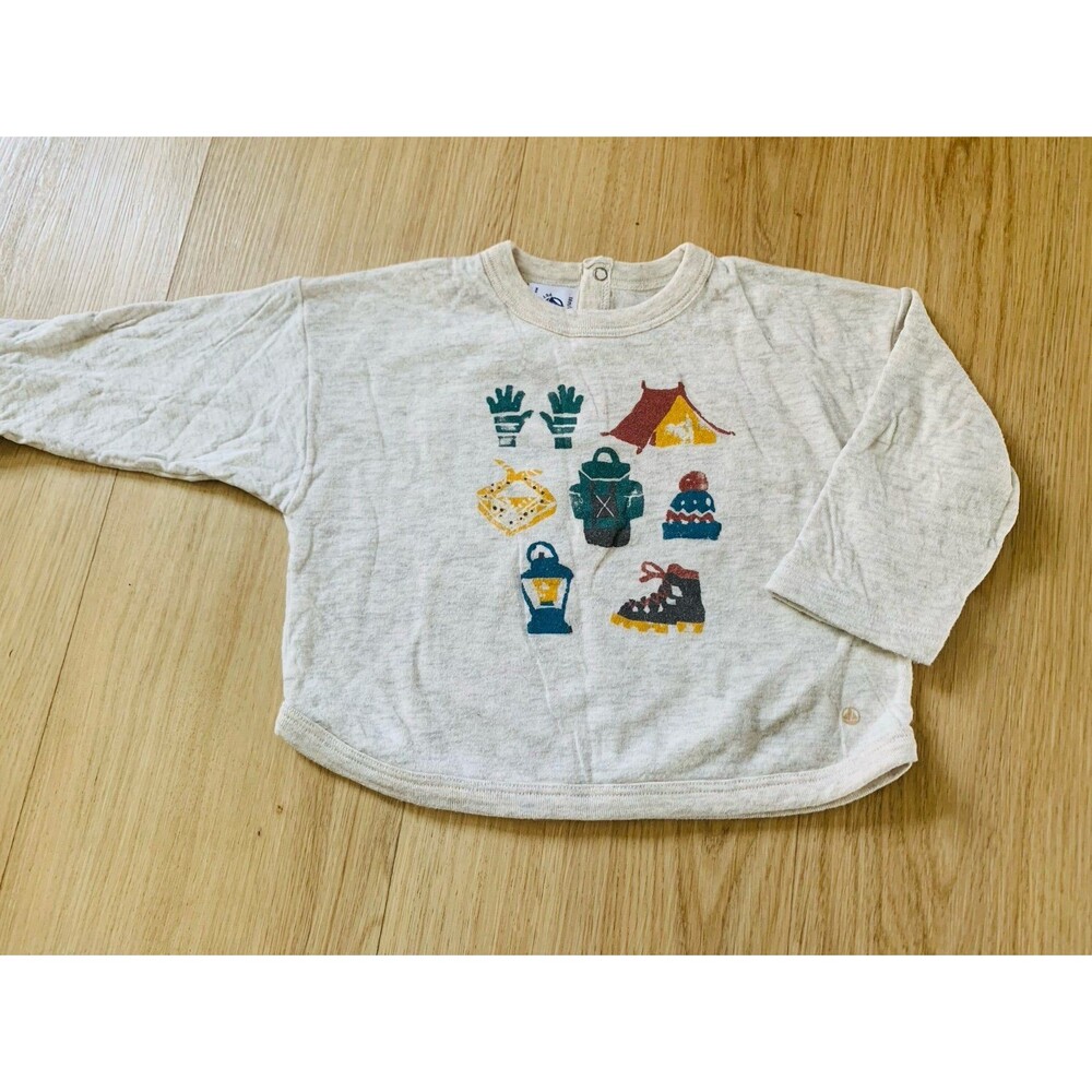 PETIT BATEAU sweater shirt long sleeve 18M